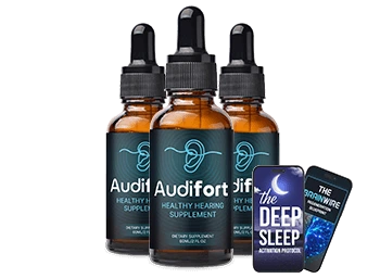 Audifort 3 bottle pack with 2 free bonus guides
