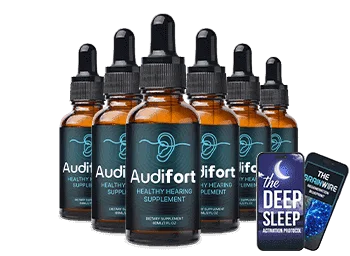 Audifort 6 bottle pack with 2 free bonus guides