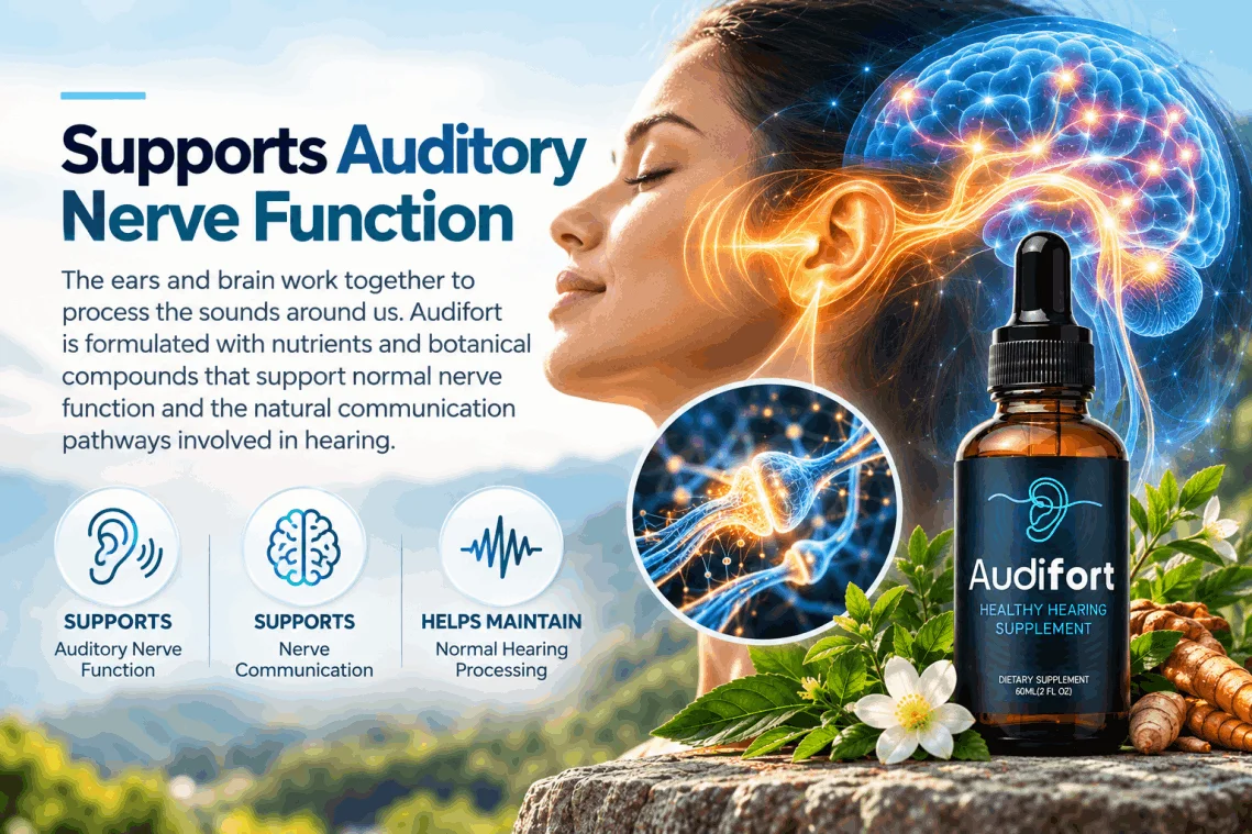 Audifort Supports Normal Nerve Function